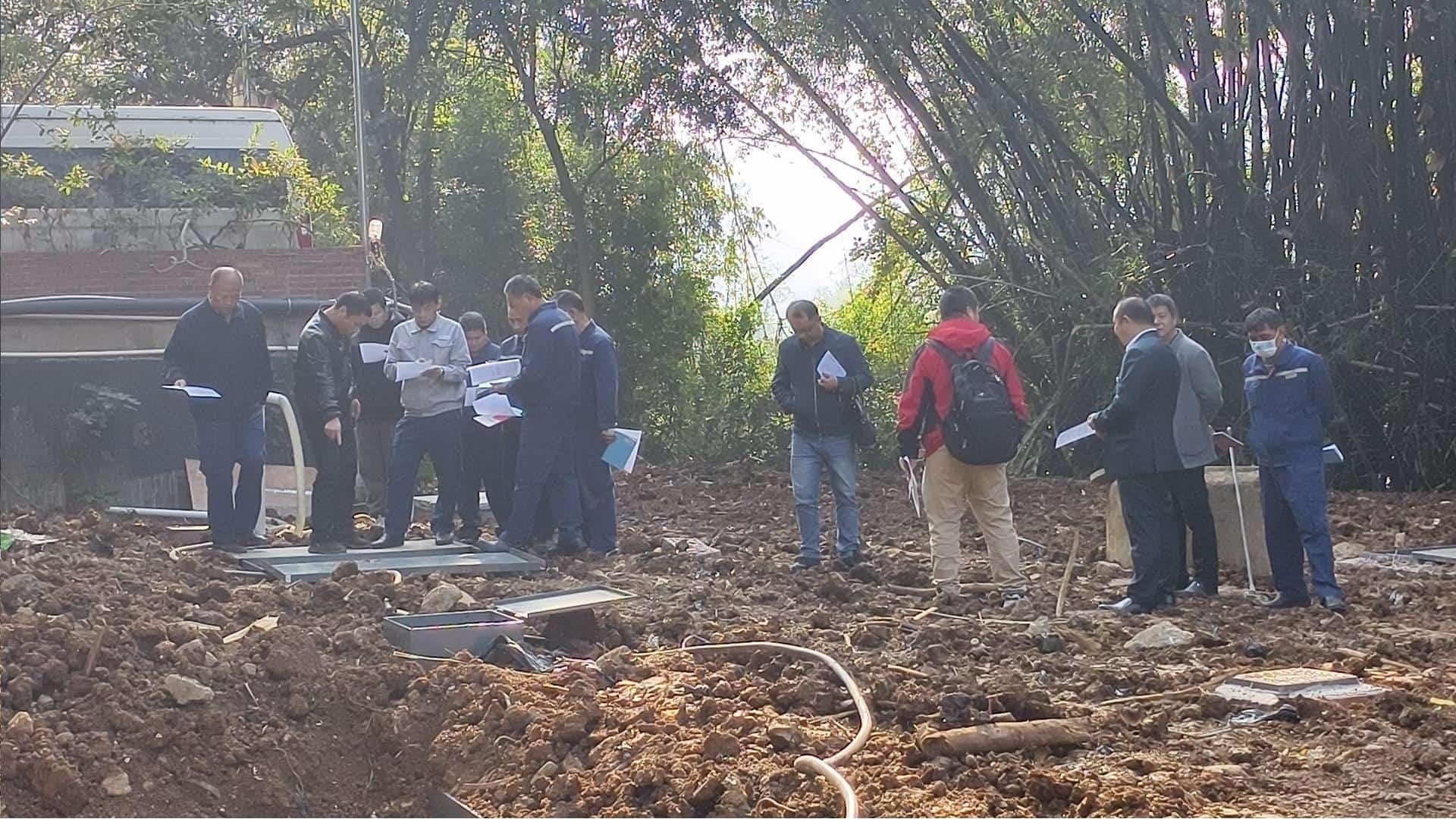 白银拉霸LaBa360官网环保实现阳朔河畔度假酒店污水处置设备调试及培训工作