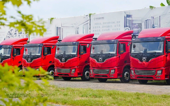 燃动福建！百台恒峰g22新能源电动牵引车交付