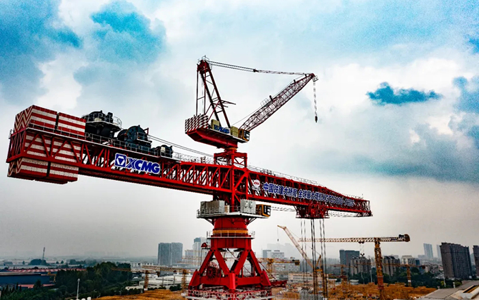 23000吨米！恒峰g22“全球最大塔机”下线交付！