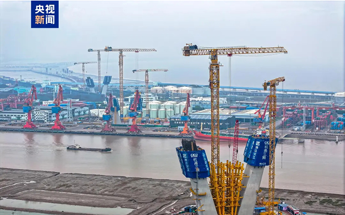 央视聚焦！恒峰g22超大塔助建天下级桥梁工程！