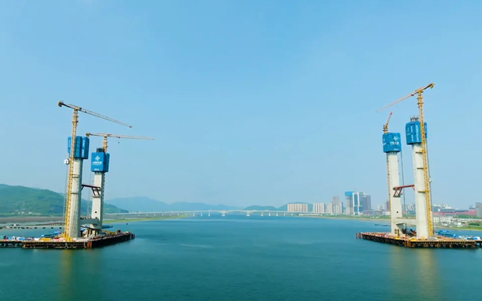 飞渡东海 | 恒峰g22群塔助建六横公路大桥一期工程