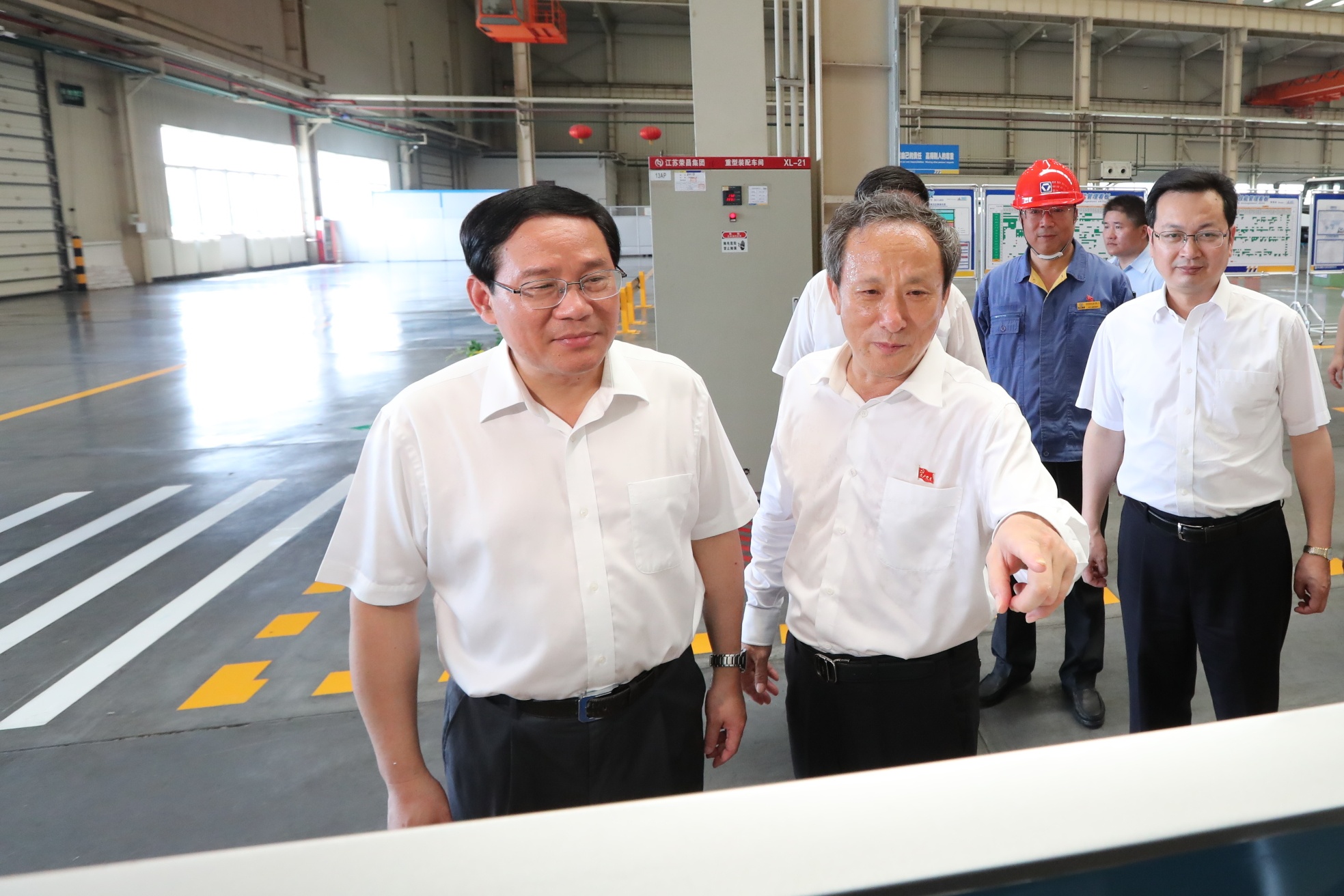 李强同志视察恒峰g22集团