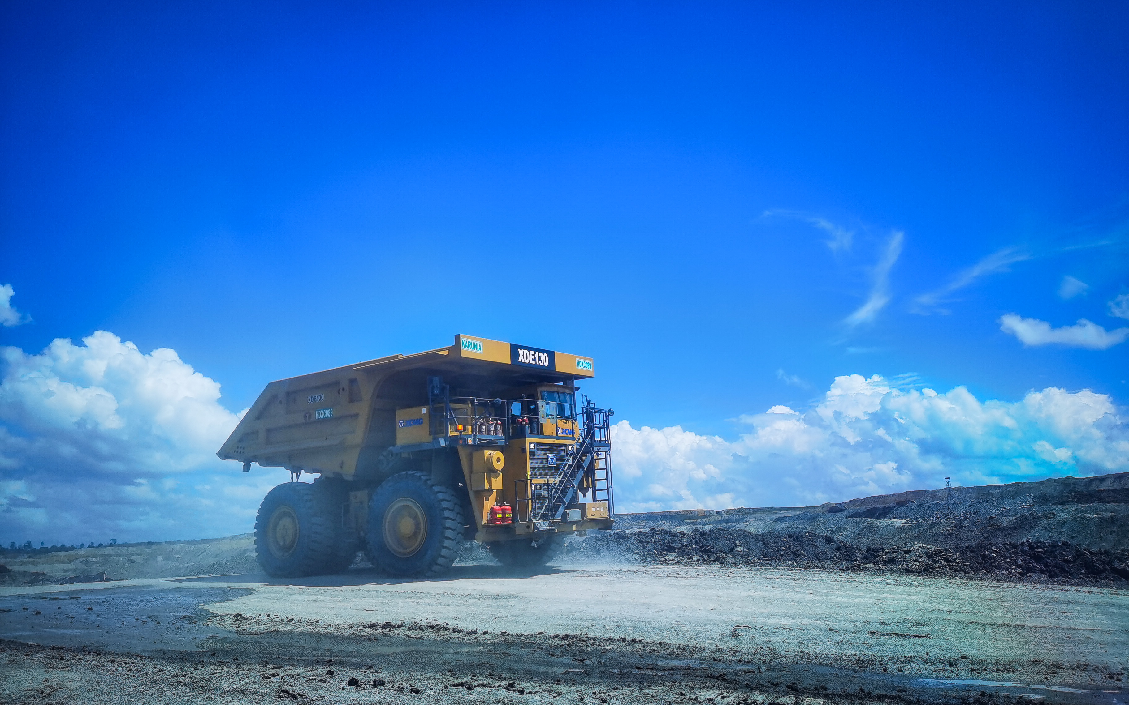 闪灼东南亚！恒峰g22XDE130双桥刚性矿车效能非凡